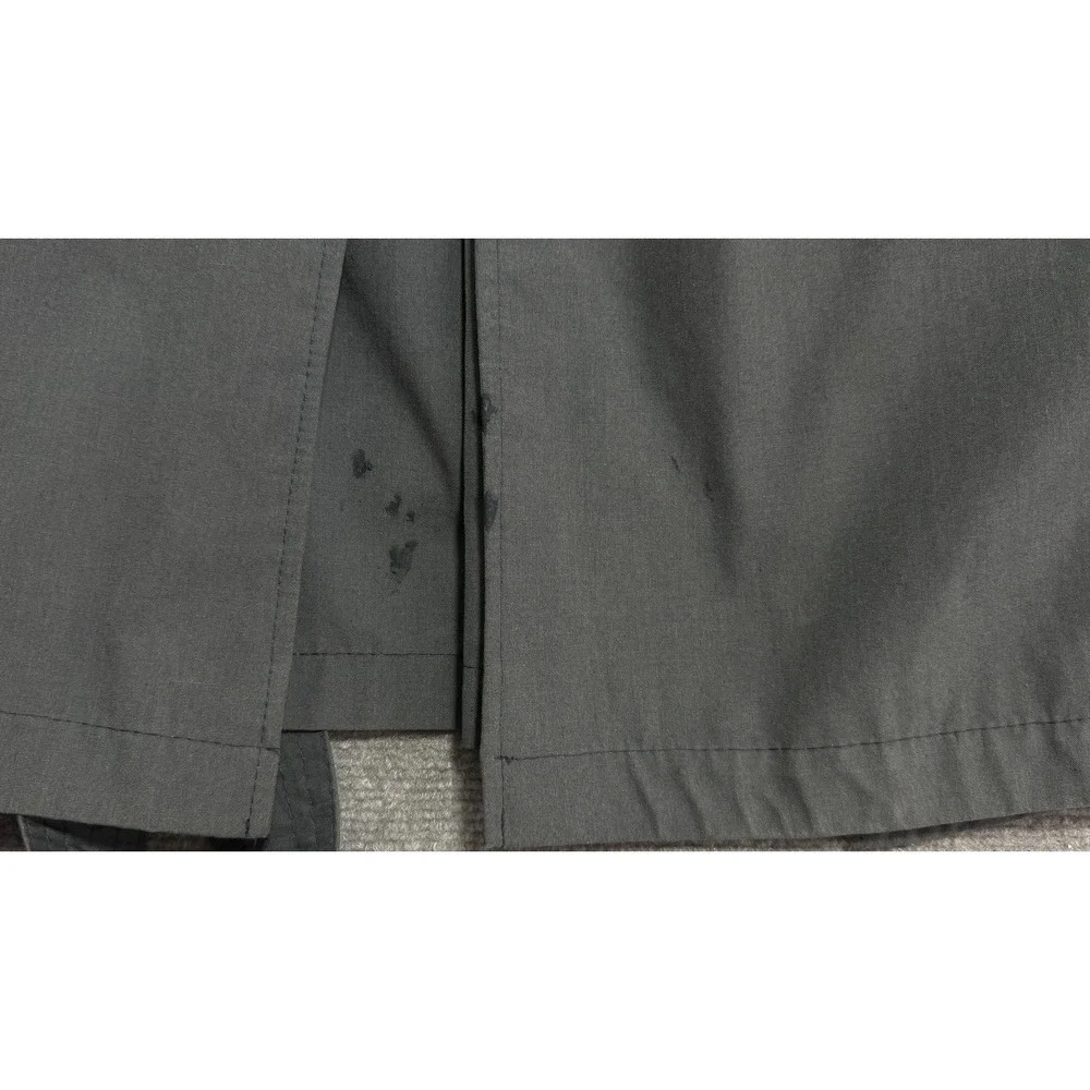 Vintage Bradley Jons Trench Coat Mens 40 Gray Belted Wool‎ Liner Rain Classic